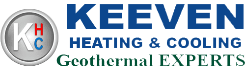 Keeven Heating & cooling geothermal experts logo