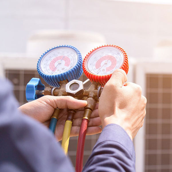 HVAC charging tool